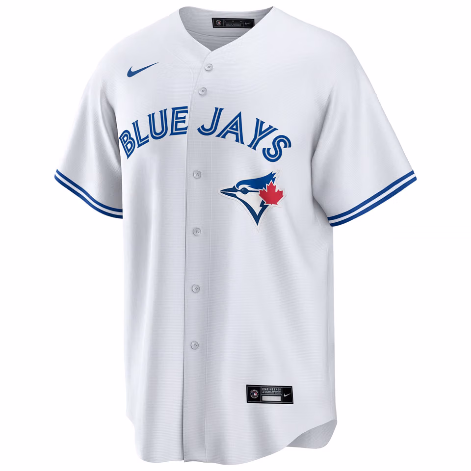 Toronto Blue Jays Nike MLB Home Jersey White view 1