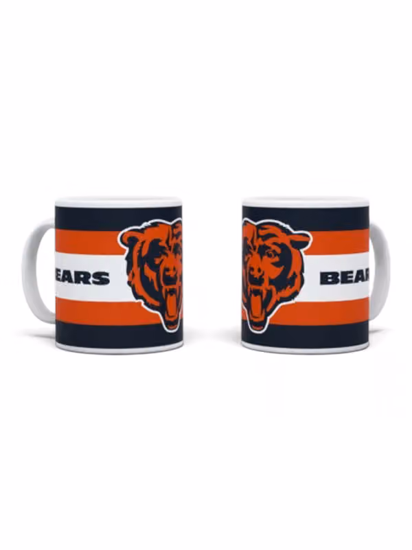 Chicago Bears Stripe Logo NFL Mug (330 ml) view 1