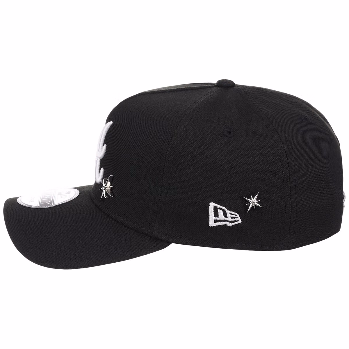 Atlanta Braves MLB Star Stud New Era 9FORTY A-Frame detail view
