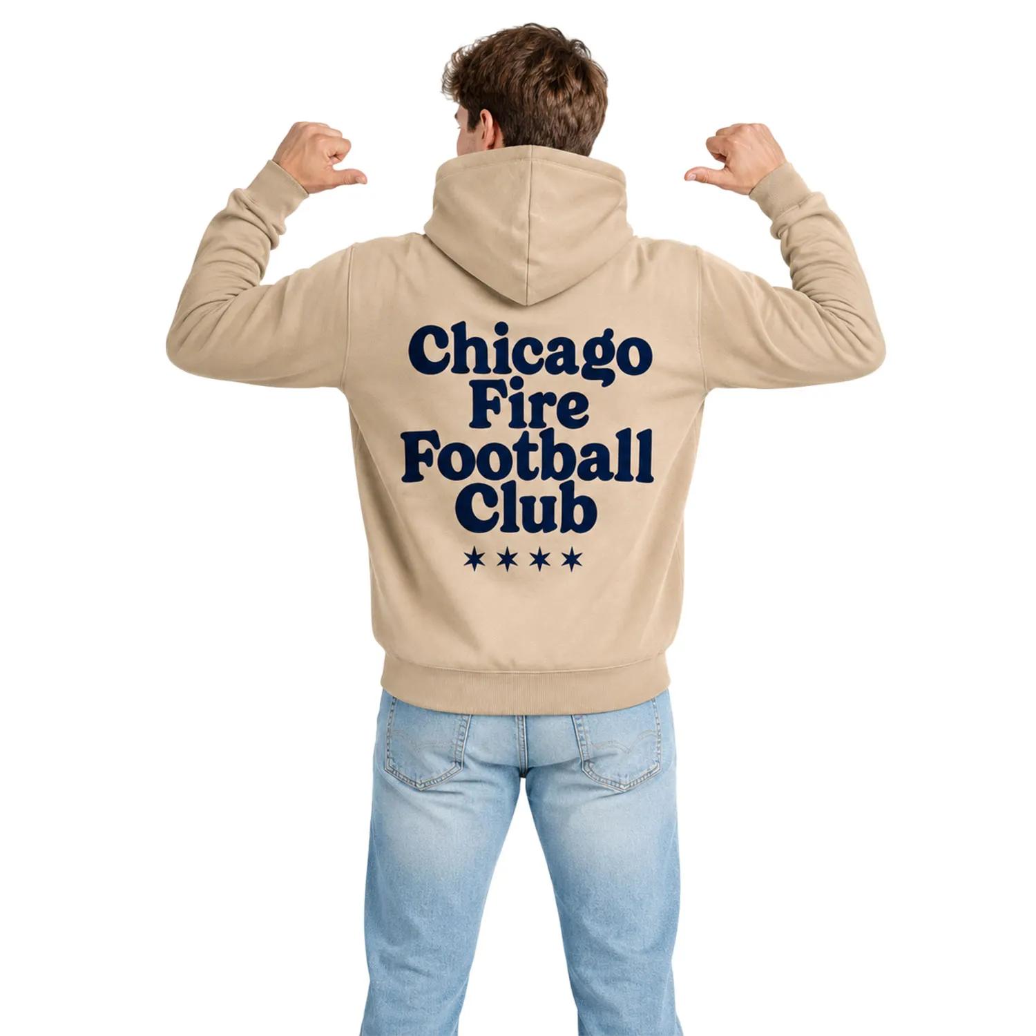 Chicago Fire Sand Hoodie Bold Athletic Style