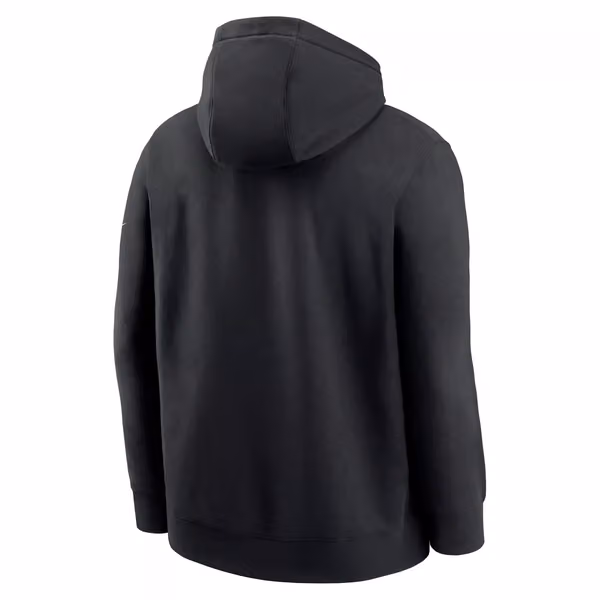 Las Vegas Raiders Throwback Full Blitz Club NFL Hoodie Black view 2