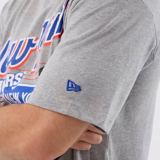 New York Rangers Sport Classics Oversized NHL T-Shirt Gray view 3
