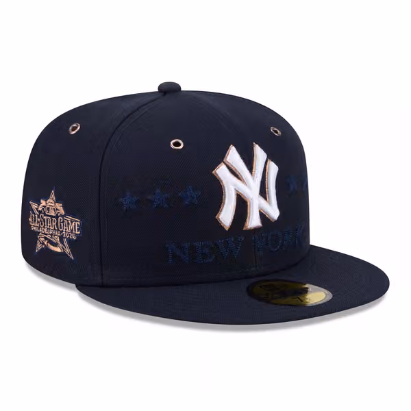 New York Yankees 2026 MLB All-Star Game 59FIFTY Fitted Cap Navy product photo