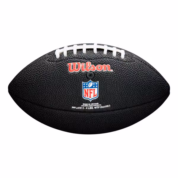 Las Vegas Raiders NFL Mini Football Black view 2