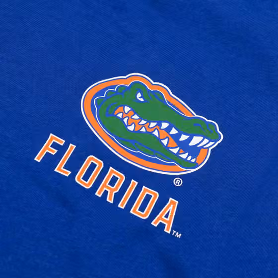 Florida Gators Defender Cotton NCAA T-Shirt Blue view 4