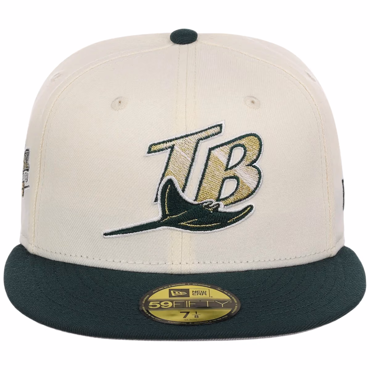 Tampa Bay Rays MLB Gilded Ivy New Era 59FIFTY detail view