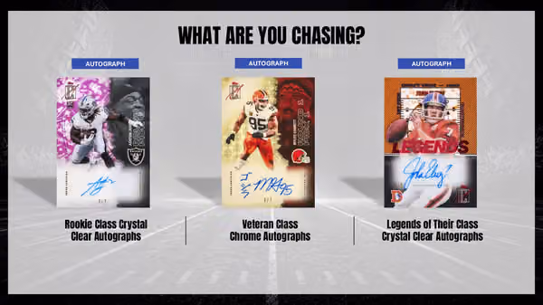 2025 Topps Signature Class Football NFL Blaster Box view 3