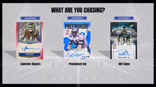 2025 Topps Signature Class Football NFL Blaster Box view 4