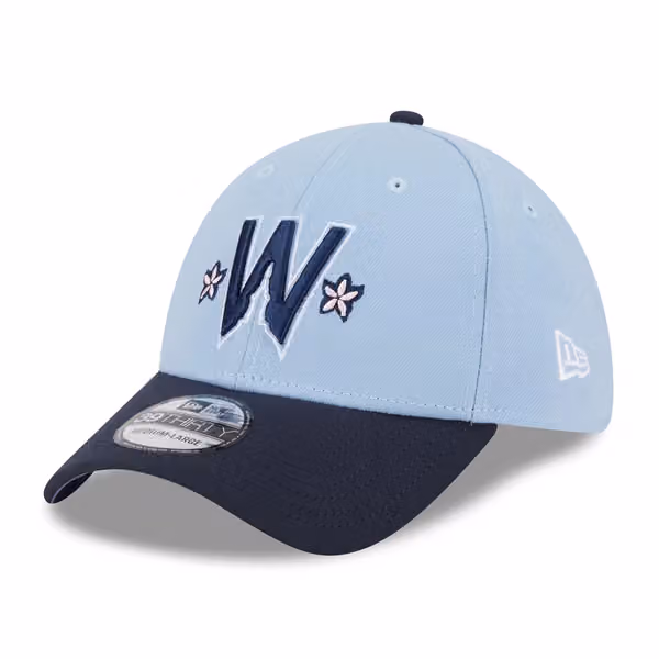 Washington Nationals MLB City Connect New Era 39THIRTY Flex Cap Blue product photo