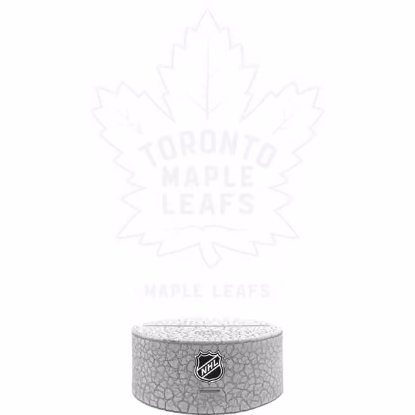 Toronto Maple Leafs NHL Team Logo LED Sign view 3