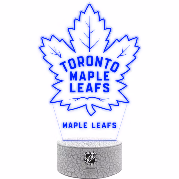 Toronto Maple Leafs NHL Team Logo LED Sign view 2