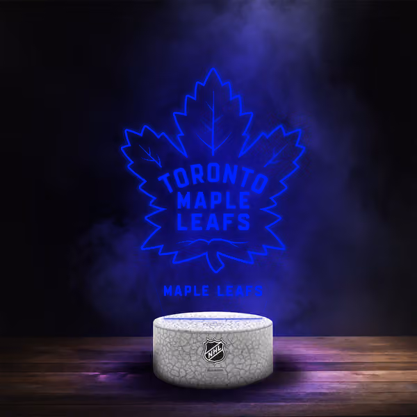 Toronto Maple Leafs NHL Team Logo LED Sign view 1