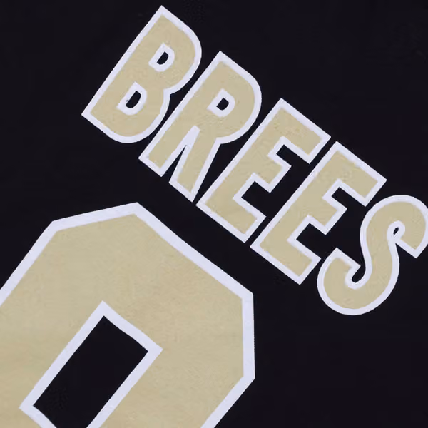 Drew Brees #9 New Orleans Saints Fanatics Player Script NFL T-Shirt view 4