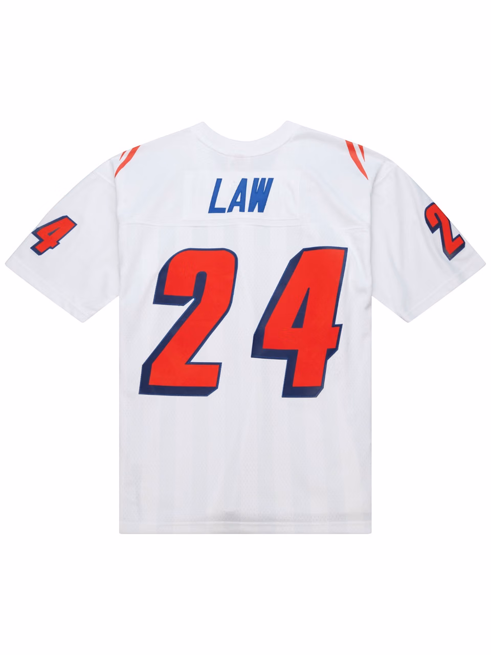 Ty Law #24 New England Patriots 1995 Legacy NFL Jersey White view 1