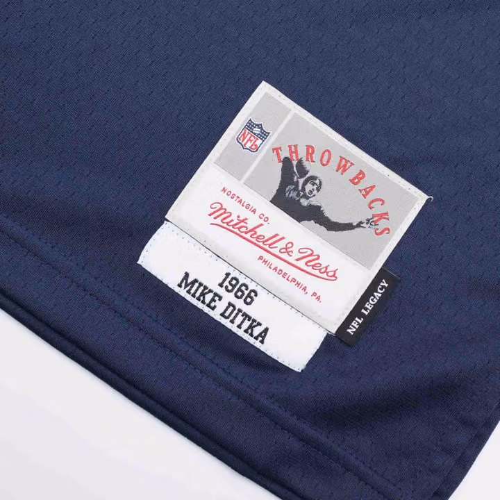 Mike Ditka #89 Chicago Bears Legacy Thowback NFL Jersey Navy view 3
