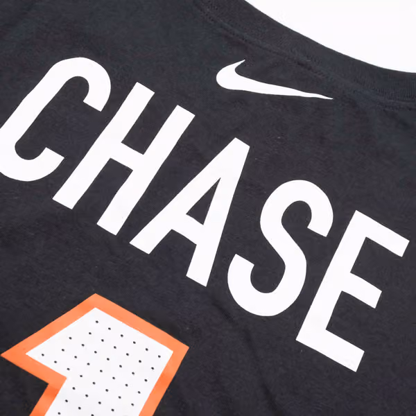 Ja'Marr Chase #1 Cincinnati Bengals Nike Player NFL T-Shirt Black view 4
