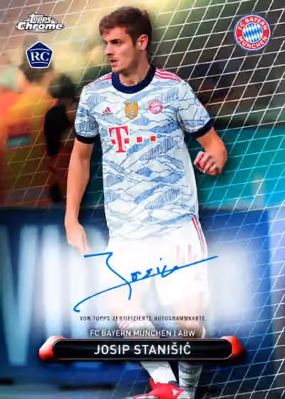 2022 Topps Chrome FC Bayern München Soccer (Fussball) Set view 6