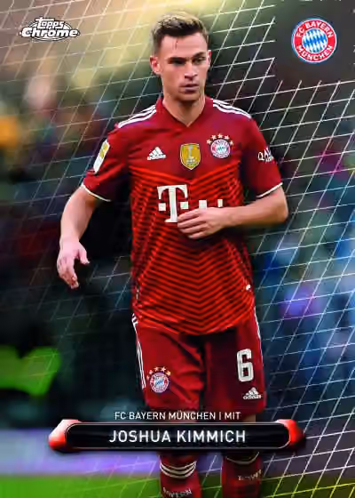 2022 Topps Chrome FC Bayern München Soccer (Fussball) Set view 2