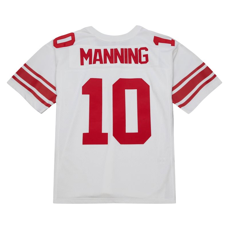 Eli Manning #10 New York Giants 2007 Legacy Throwback NFL Jersey White view 1