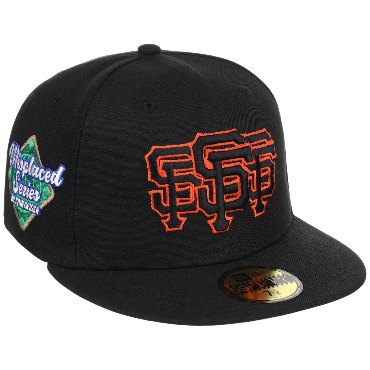 San Francisco Giants MLB x John Geiger 'Misplaced Series' 2.0 New Era 59FIFTY front view