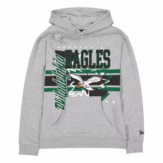 Philadelphia Eagles Sport Classics Oversized NFL Hoodie Gray view 1