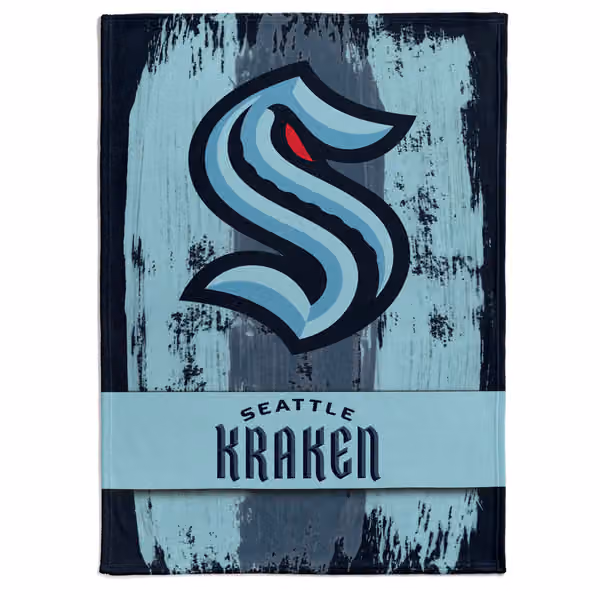 Seattle Kraken Brush Fleece NHL Blanket view 1