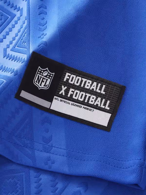 Los Angeles Rams 2026 Football x Football NFL Fan Jersey Blue view 8