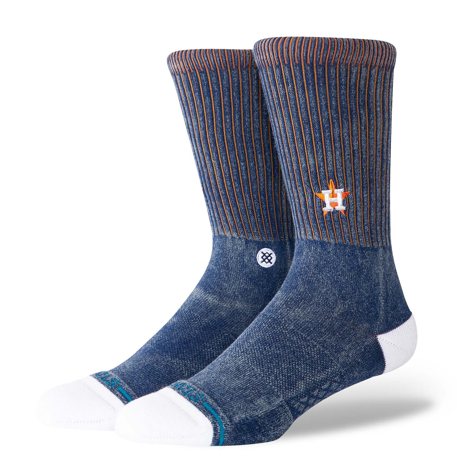 Houston Astros Bags Stance MLB Crew Socks Navy view 1