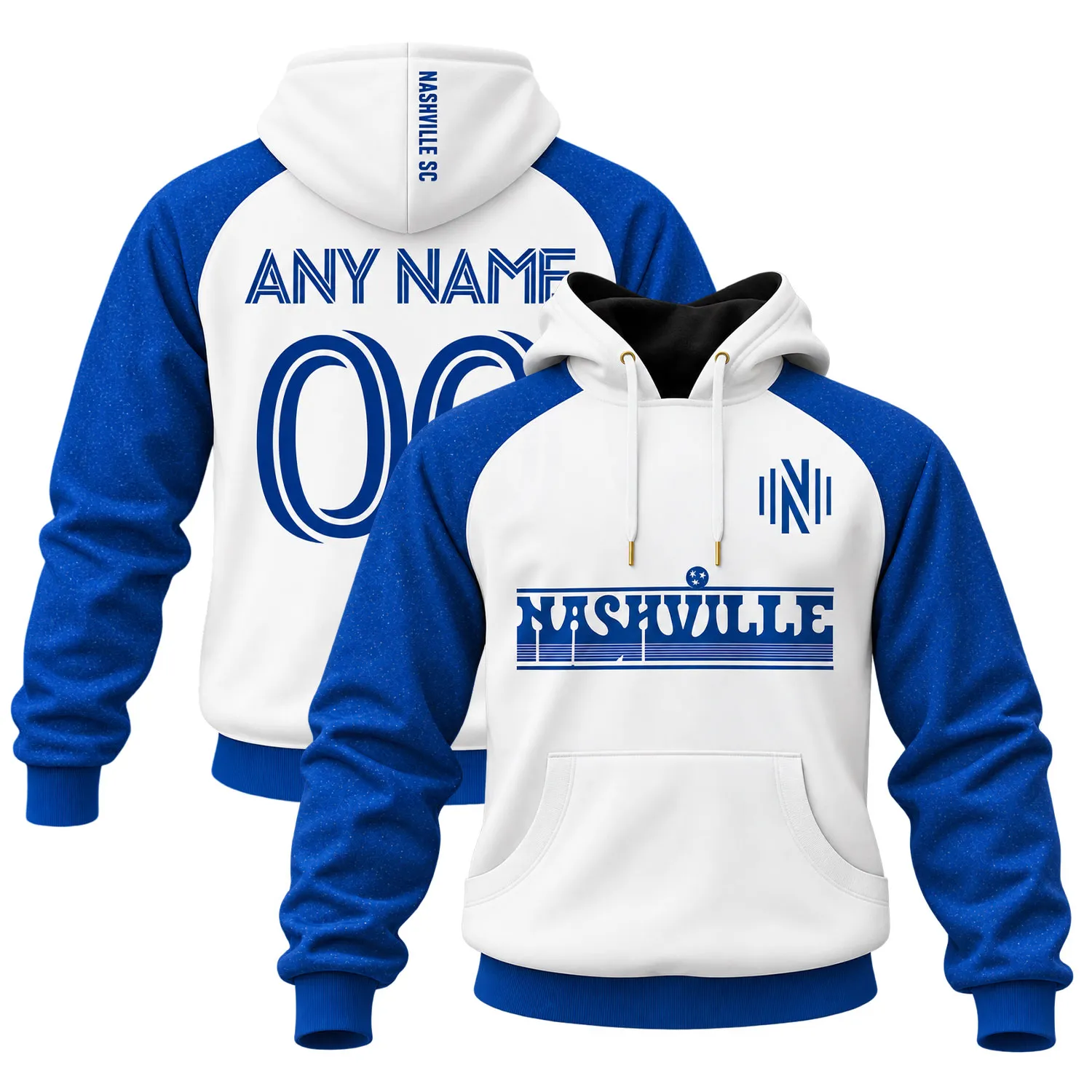 Nashville SC Hoodie Custom Vibrant Fan Gear