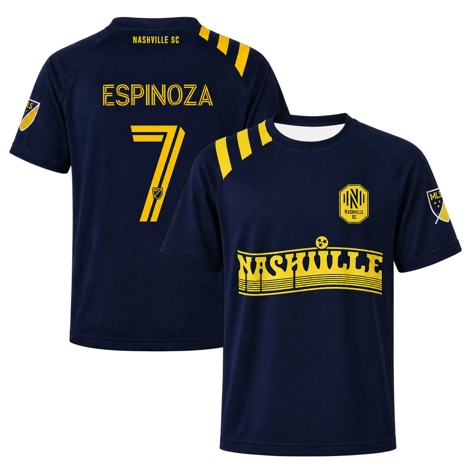 Cristian Espinoza Nashville SC Jersey – Vibrant Navy #7