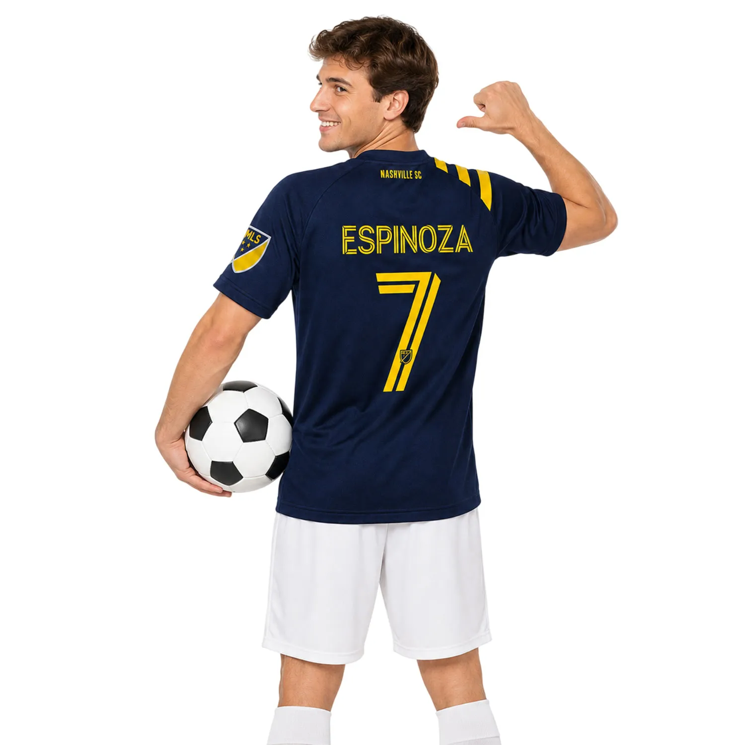 Cristian Espinoza Nashville SC Jersey – Vibrant Navy #7