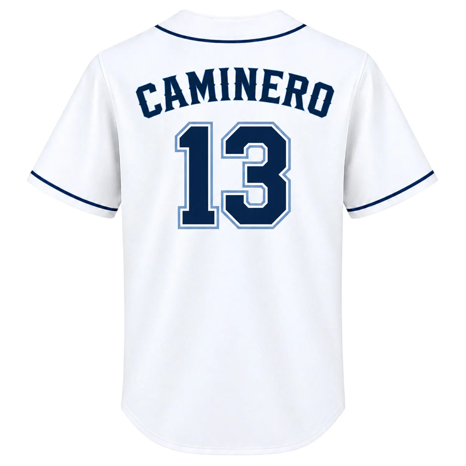 TP Rays Home Jersey Junior Caminero Bold