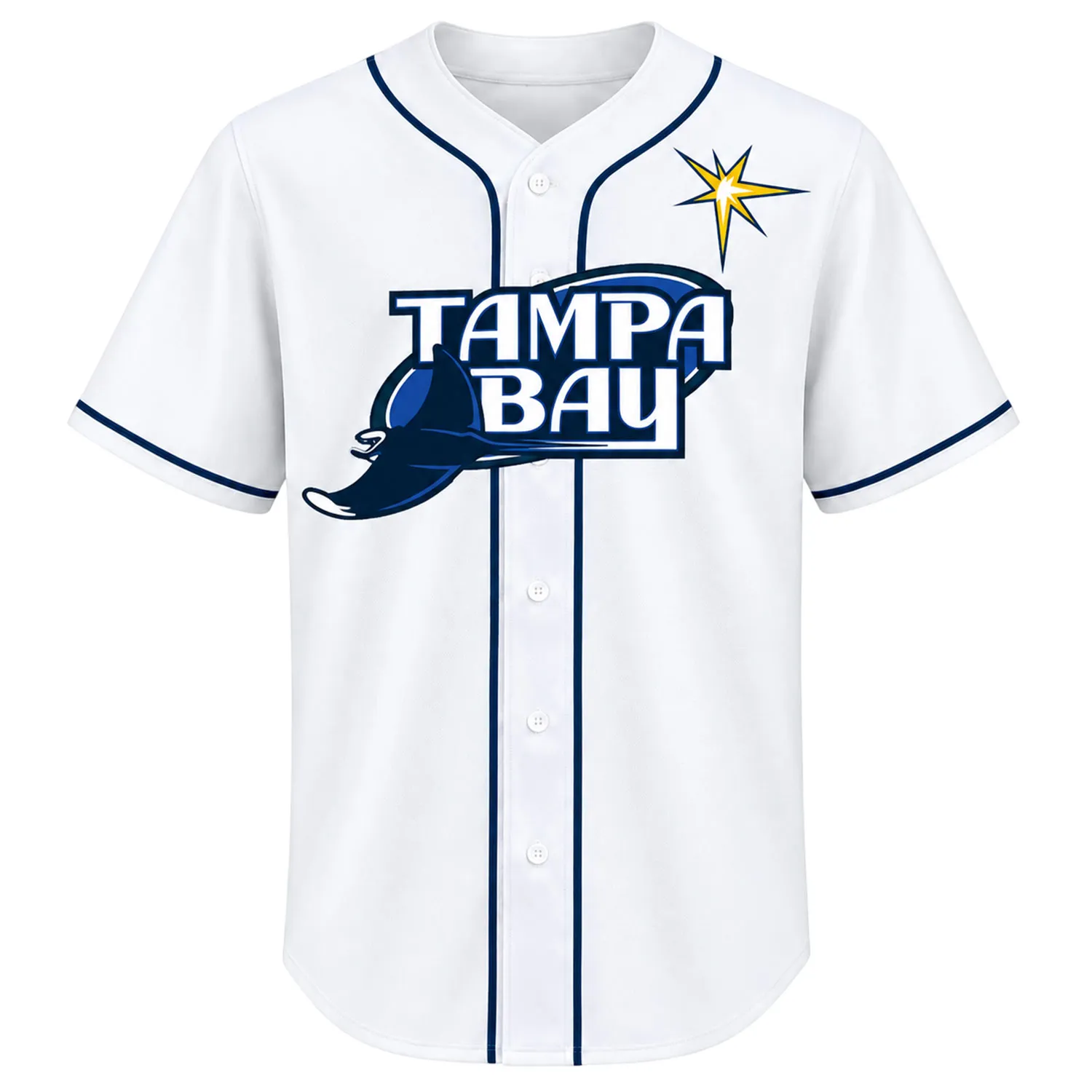 TP Rays Home Jersey Junior Caminero Bold