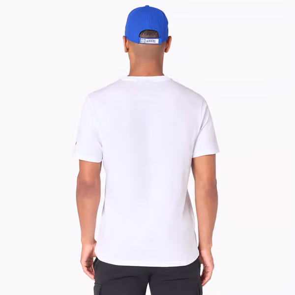 Philadelphia 76ers Team Logo New Era NBA T-Shirt White view 2