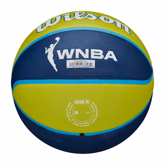 Dallas Wings Wilson Team Tribute WNBA Basketball (Size 6) view 2