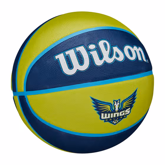 Dallas Wings Wilson Team Tribute WNBA Basketball (Size 6) view 3