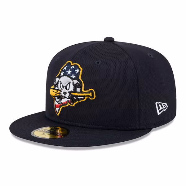 Portland Sea Dogs MiLB Batting Practice Authentic 59FIFTY Fitted Cap Navy product photo