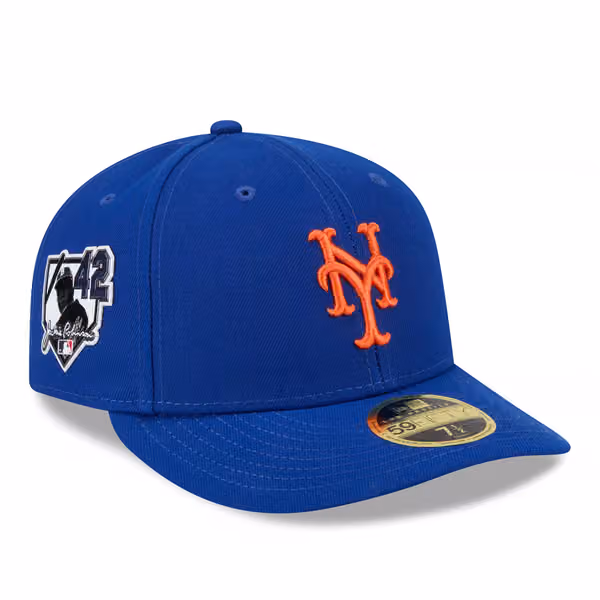 New York Mets 2026 Jackie Robinson Day Low Profile 59FIFTY Fitted Cap Blue product photo
