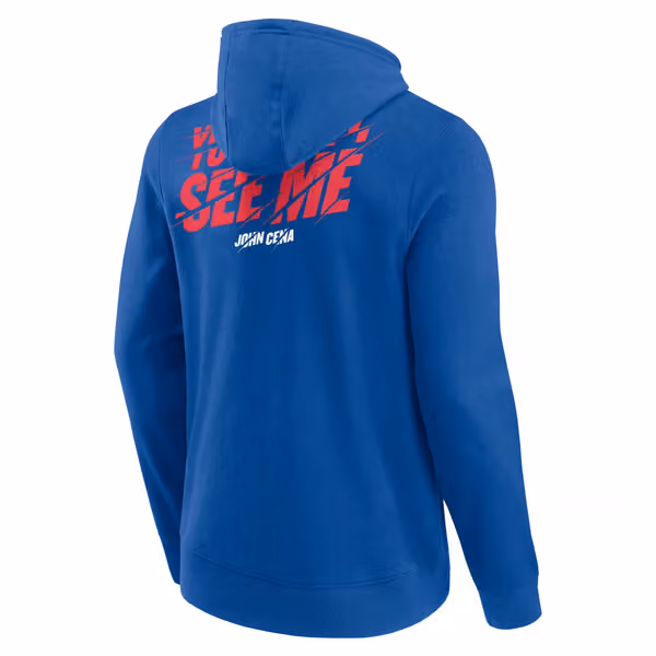 John Cena WWE Superstar Hoodie Blue view 3