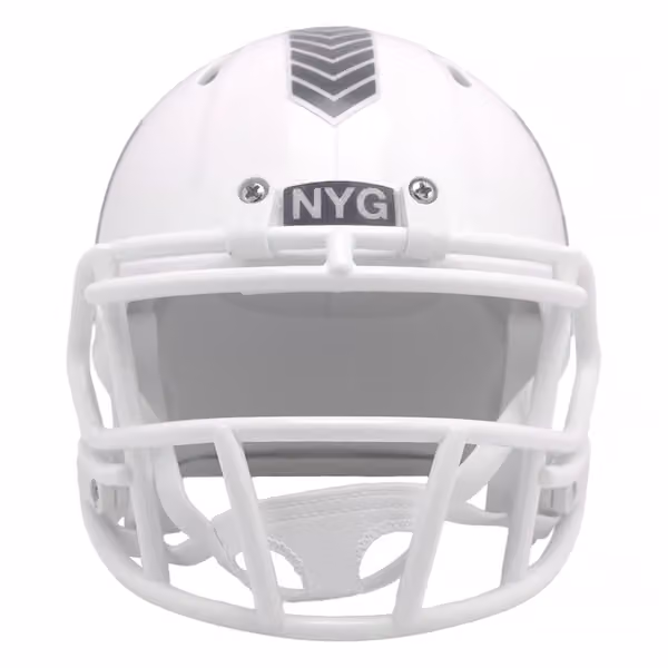 New York Giants 2024 Salute to Service NFL Speed Mini Helmet view 2