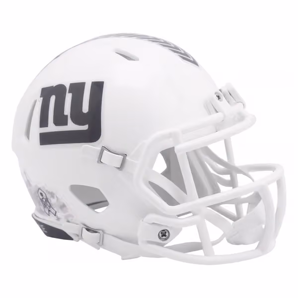 New York Giants 2024 Salute to Service NFL Speed Mini Helmet view 1