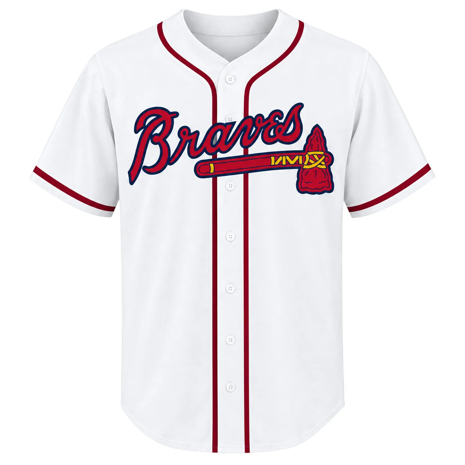 Atlanta Braves Home Jersey 2026 Epic White Style
