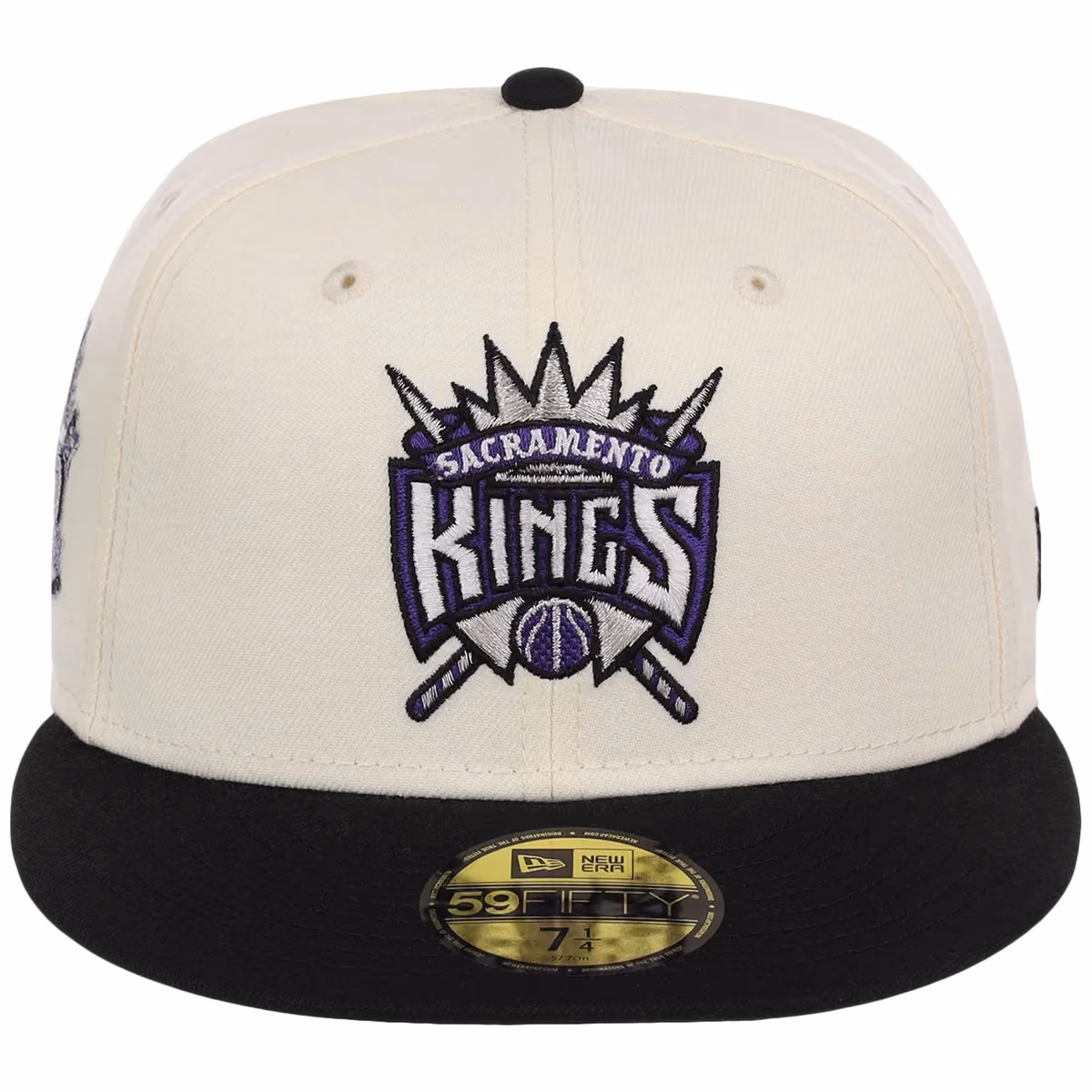 Sacramento Kings NBA Chrome OTC New Era 59FIFTY (Chrome/Black) detail view
