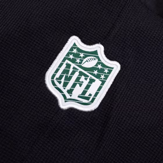 New York Jets 2024 NFL On-Field Sideline Nike Jersey Hoodie Black view 4