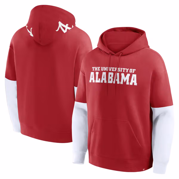 Alabama Crimson Tide NCAA Helmet Hoodie view 1