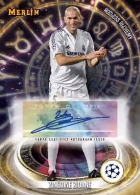 2023/24 Topps Merlin Chrome UEFA Club Competitions Soccer (Fussball) Blaster Box view 6