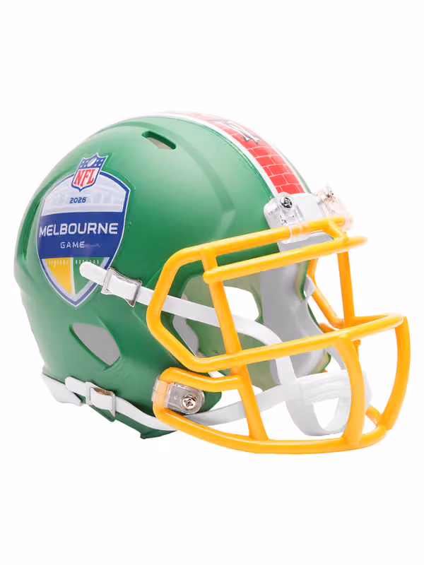 2026 NFL Melbourne Game Speed Mini Helmet view 2
