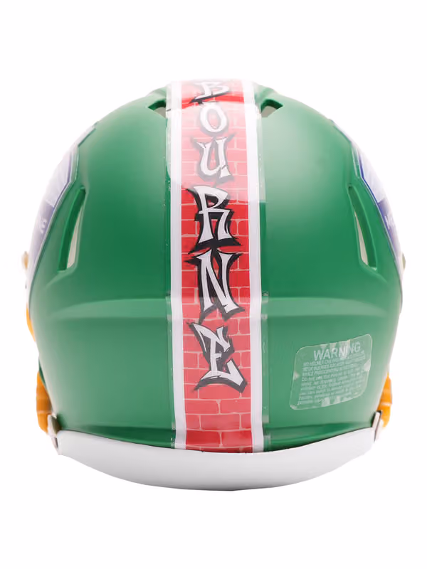 2026 NFL Melbourne Game Speed Mini Helmet view 3