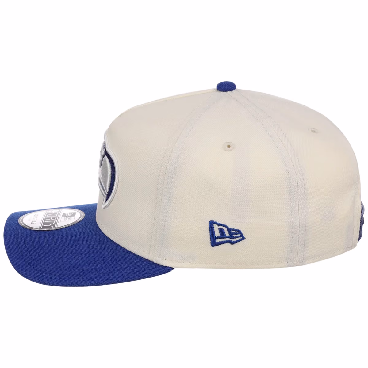 Seattle Seahawks NFL Chrome OTC New Era 9FORTY A-Frame detail view