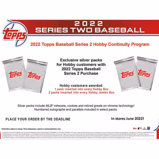 2022 Topps Series 2 Baseball Hobby Box MLB view 6